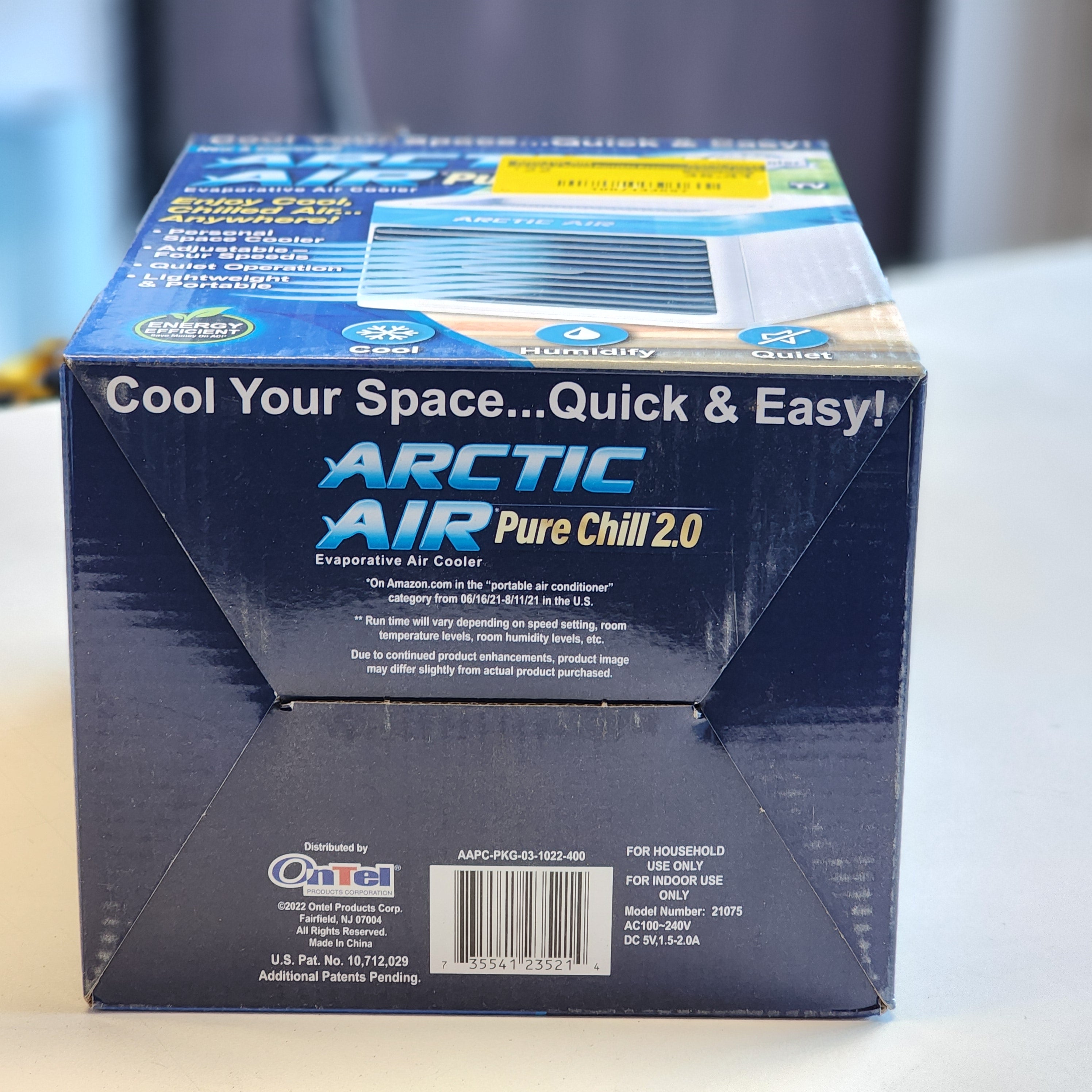 76 CFM 4 Speed Portable Evaporative Cooler for 45 sq. ft. (AAPC-PD27) 76 CFM 4 Speed Portable Evaporative Cooler for 45 sq. ft. (AAPC-PD27)